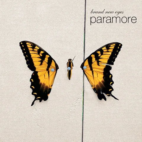 Sleeve of Brand New Eyes by Paramore