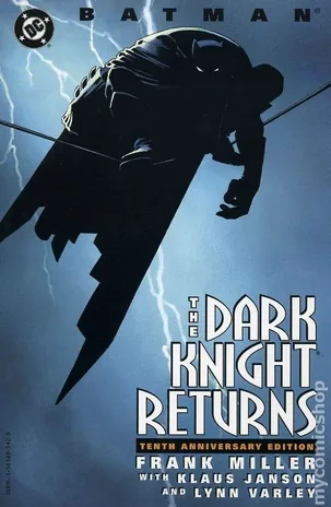 Cover of Batman: The Dark Knight Returns by Miller & Janson