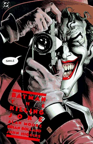 Cover of Batman: The Killing Joke by Moore & Bolland