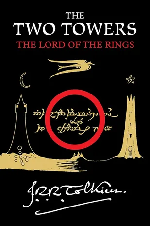 Cover of The Two Towers by J.R.R. Tolkien