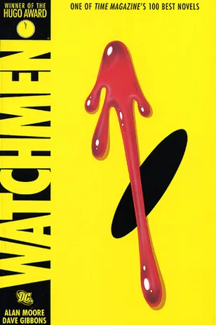 Cover of Watchmen by Moore & Gibbons