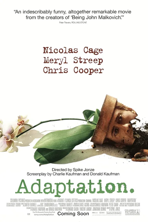 Poster for Adaptation., directed by Spike Jonze