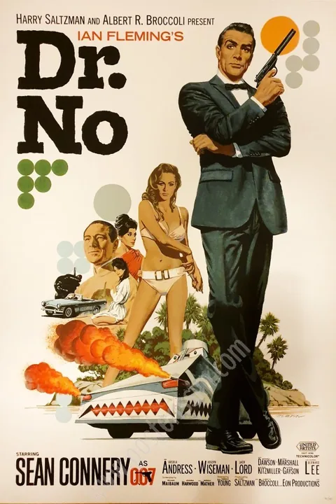 Poster for Dr. No, directed by Terence Young