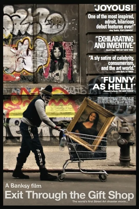 Poster for Exit Through the Gift Shop, directed by Banksy