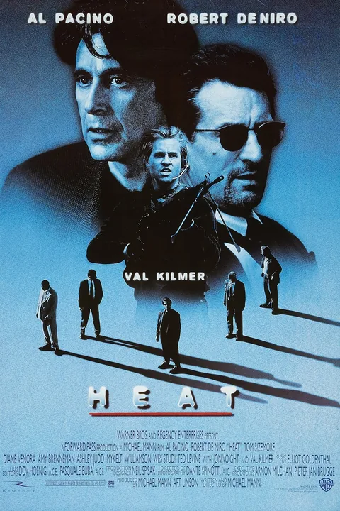 Poster for Heat, directed by Michael Mann