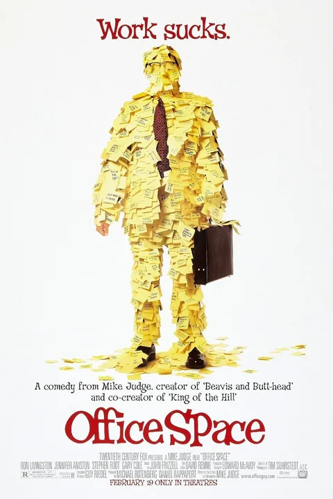 Poster for Office Space, directed by Mike Judge