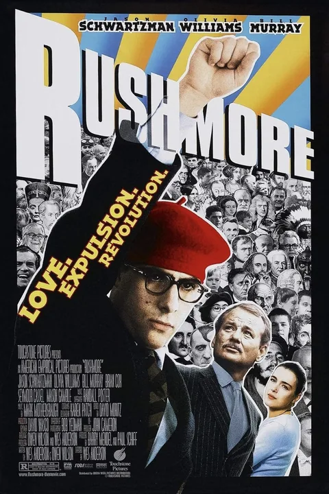 Poster for Rushmore, directed by Wes Anderson