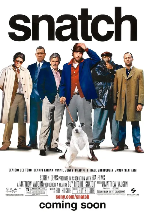 Poster for Snatch, directed by Guy Ritchie