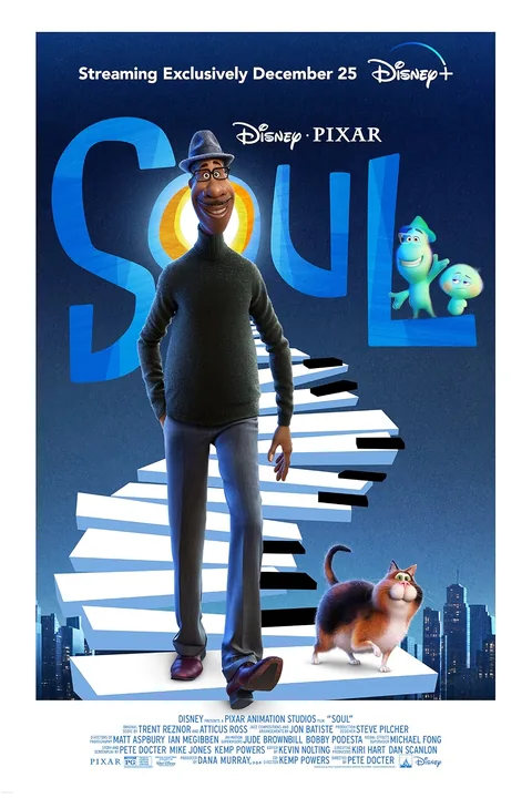 Poster for Soul, directed by Pete Docter & Kemp Powers
