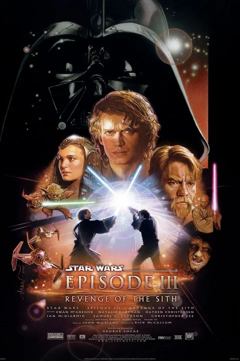 Poster for Star Wars: Episode III - Revenge of the Sith, directed by George Lucas