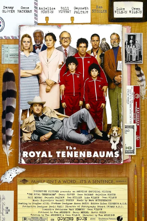 Poster for The Royal Tenenbaums, directed by Wes Anderson